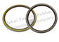 El sello de aceite de la rueda posterior de STEYR 190*20*15m m, tpye partido (con los anillos o), el hierro superficial (tipo) de la TB .FKM/ material.hot trata