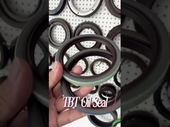 Sello de aceite de goma del cigüeñal del OEM 12011821B FKM para el camión 80x100x12m m de Scania